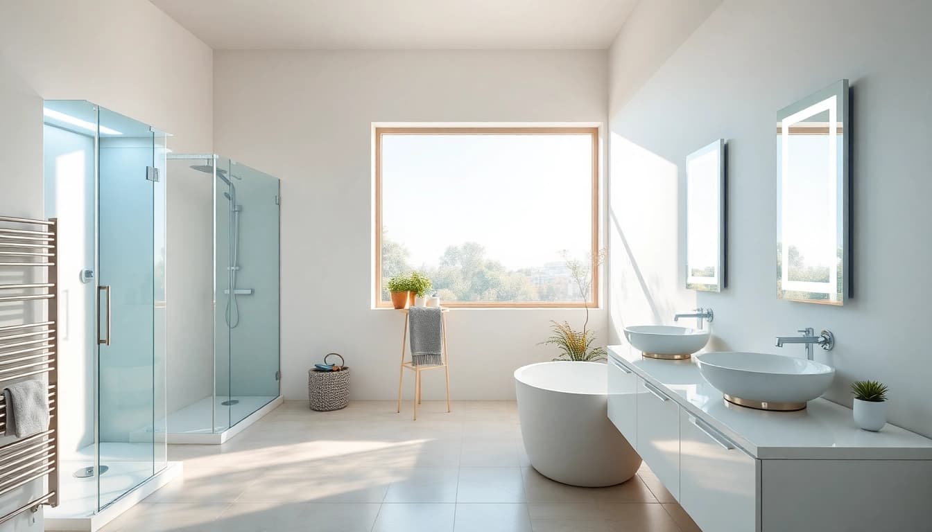 Optimisez votre salle de bain avec sirhona France en équipements élégants et modernes.