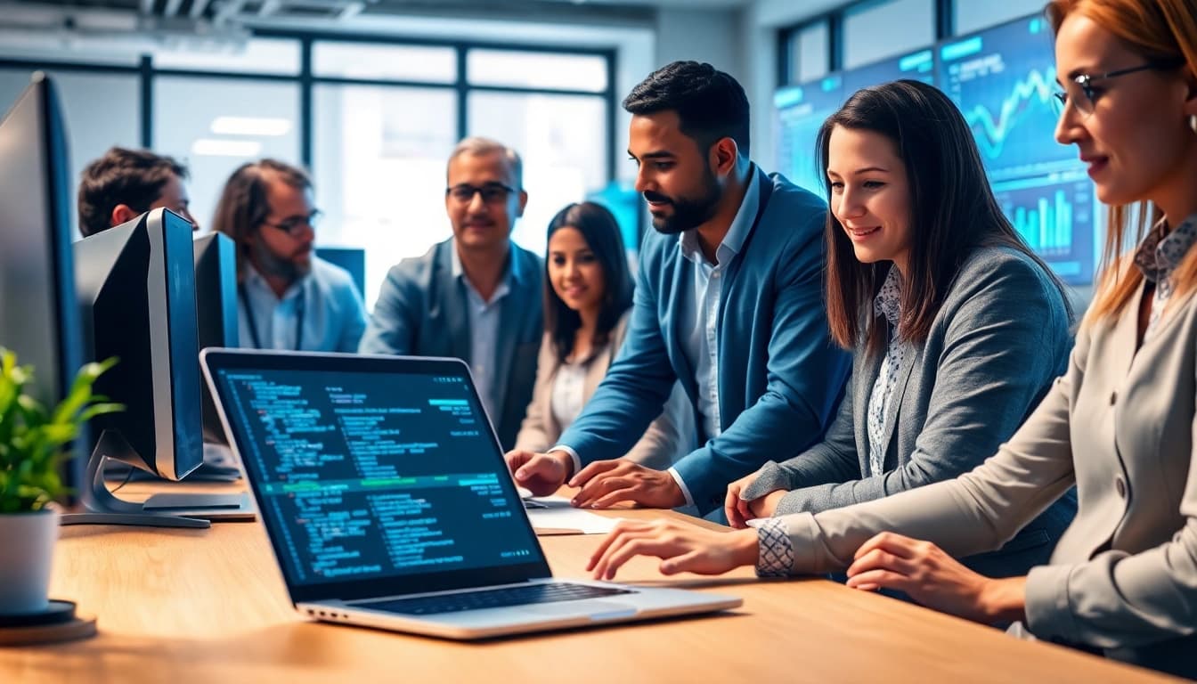 Enhance business efficiency with managed it services lakeland in a collaborative workspace.