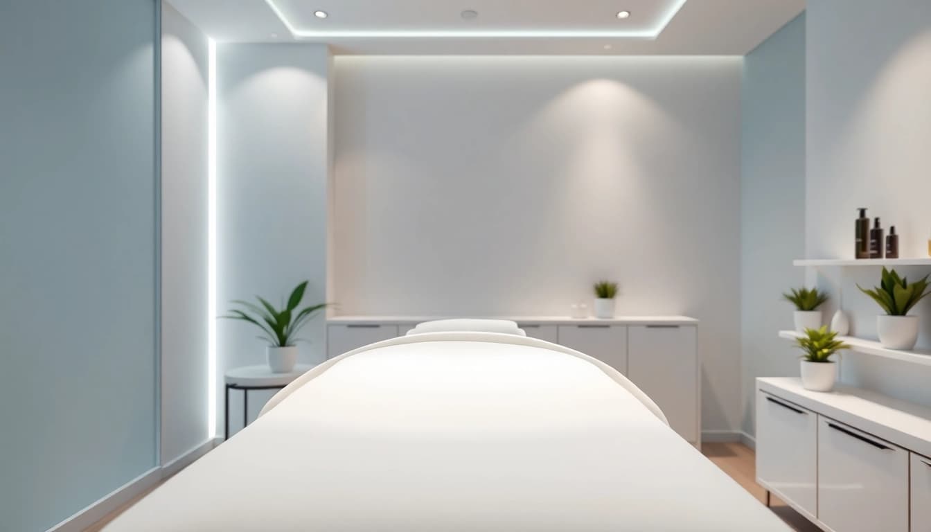 Attractive medspa marketing ideas showcased in a serene treatment room atmosphere.