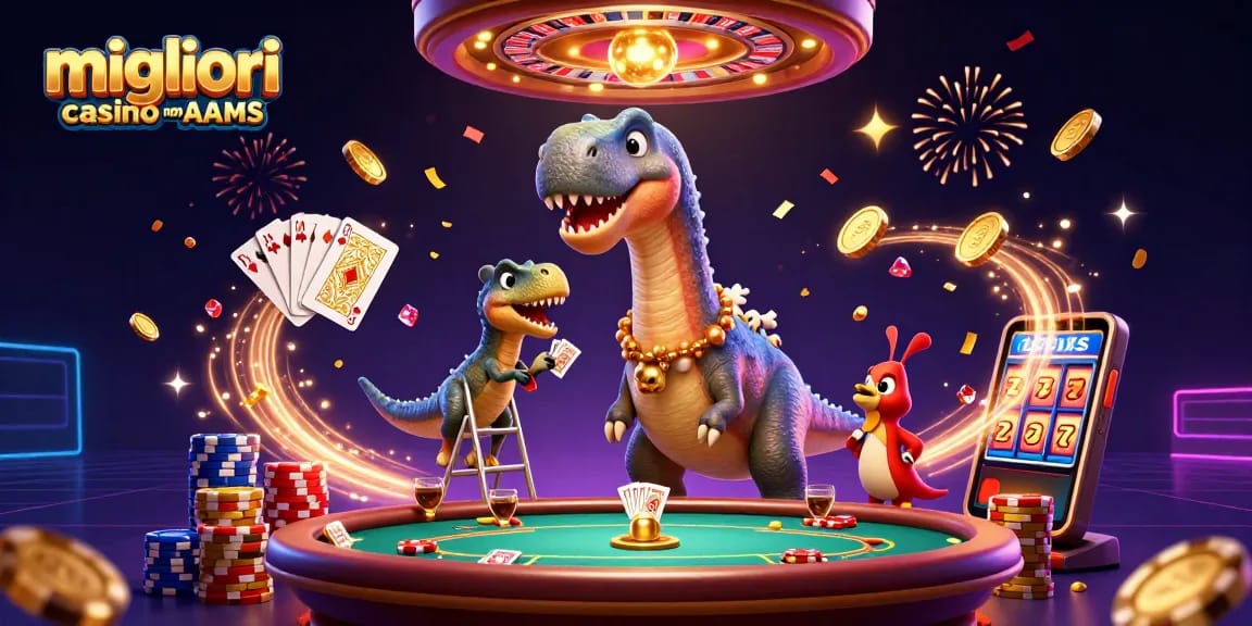 Gioca nei migliori casino non AAMS e scopri emozioni uniche con bonus e giochi esclusivi.
