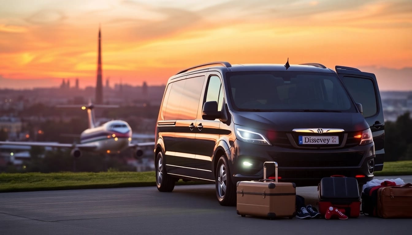 Effortlessly enjoy the Beauvais Airport to Disney Transfer with a welcoming family transport vehicle.