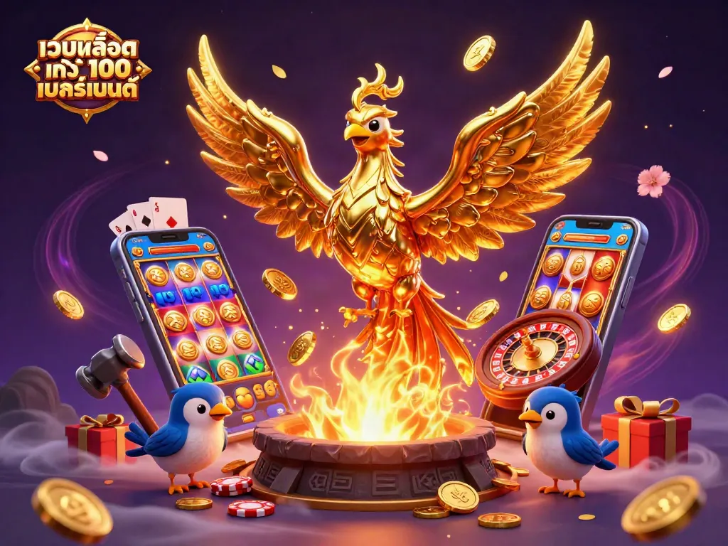 เว็บสล็อต แท้ 100 เปอร์เซ็นต์ พบกับฟีนิกซ์ทองคำและเกมคาสิโนที่น่าตื่นเต้น