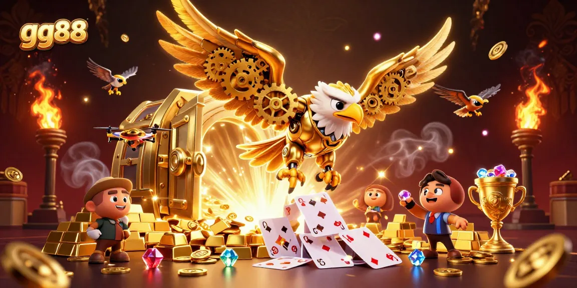 Experience thrilling gaming with gg88 as the golden eagle soars through treasure-filled gameplay.