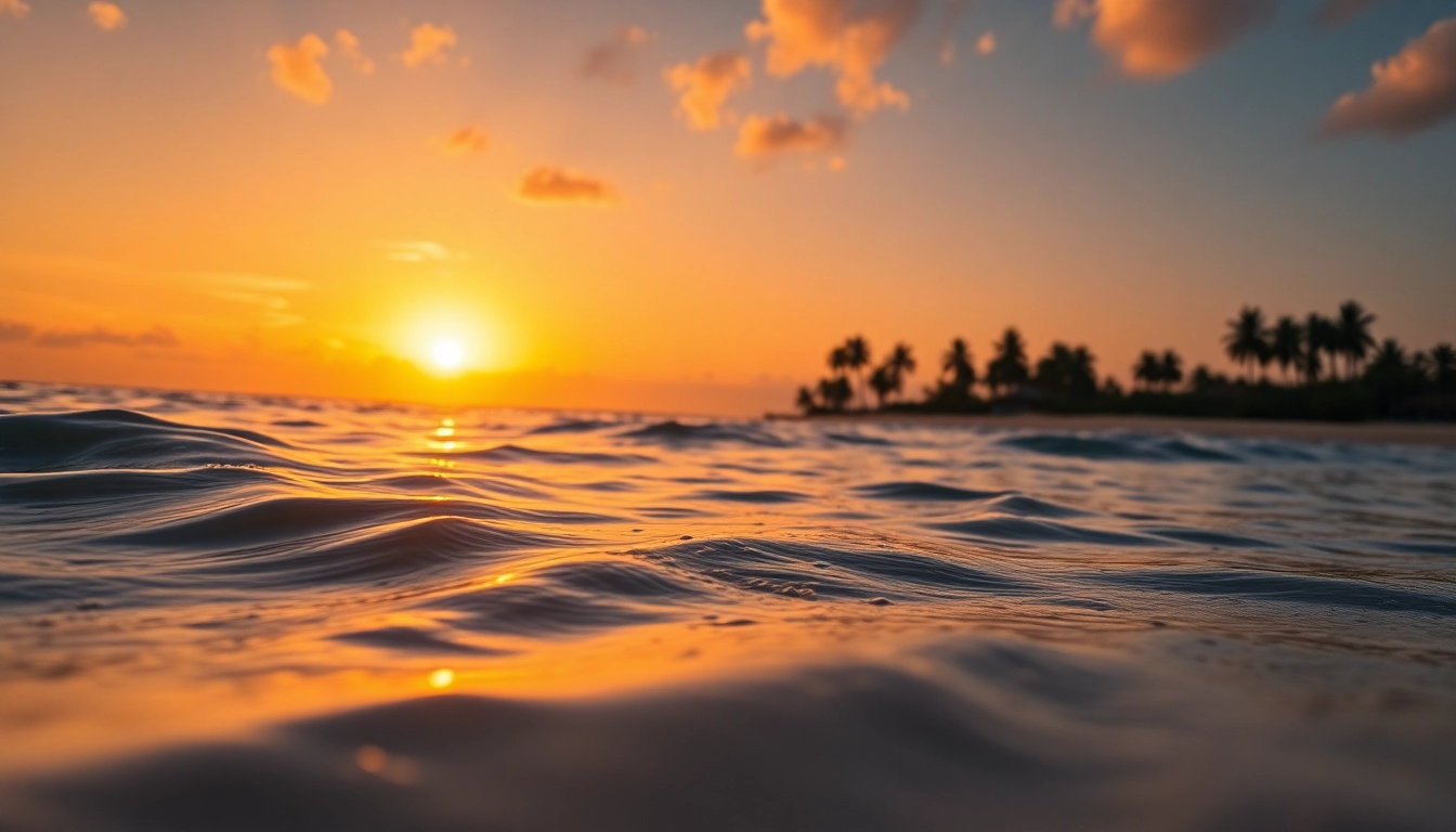 Experience the artistry of a destination photographer capturing a breathtaking sunset.