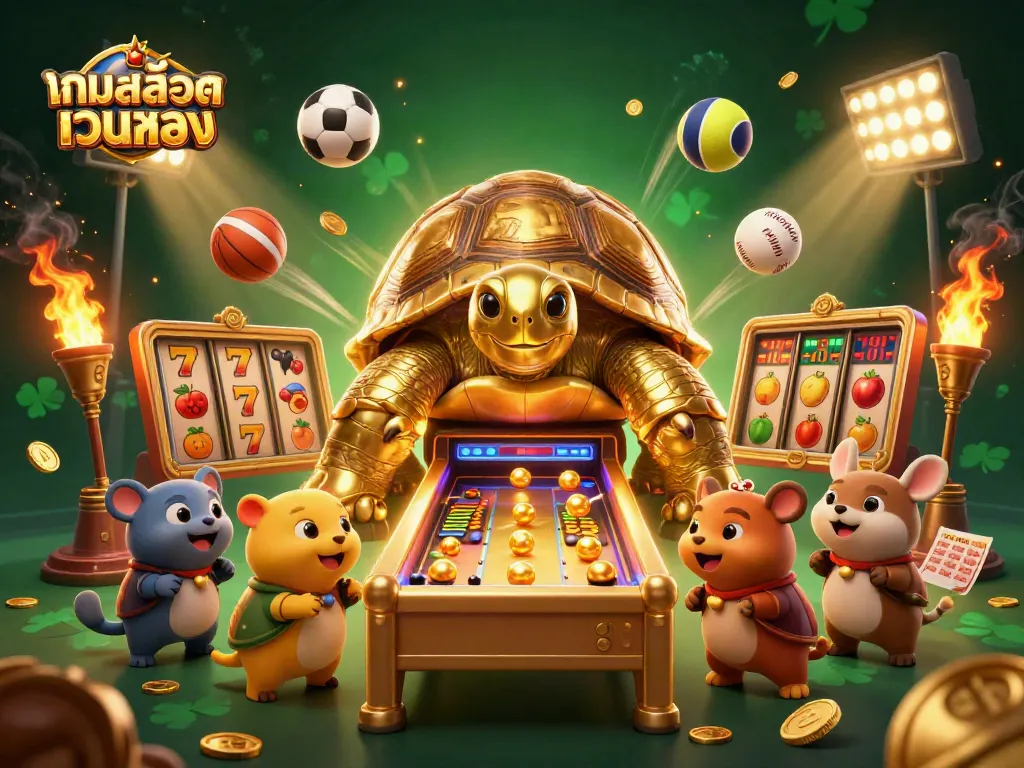 เกมสล็อตเว็บตรง กับเส้นทางแจ็กพอตสุดตื่นเต้นในการเล่นเกมออนไลน์