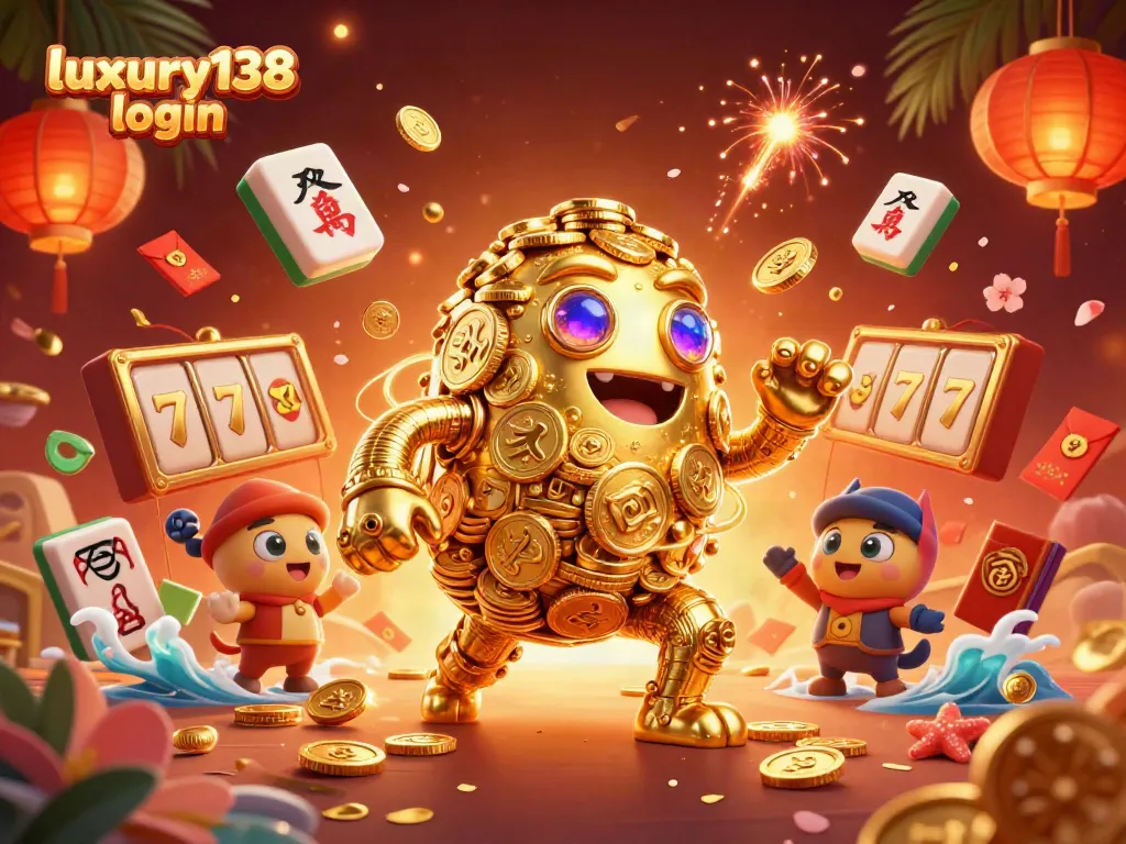 Masuk ke luxury138 login dan menangkan jackpot dengan golem emas dan simbol slot yang menarik.