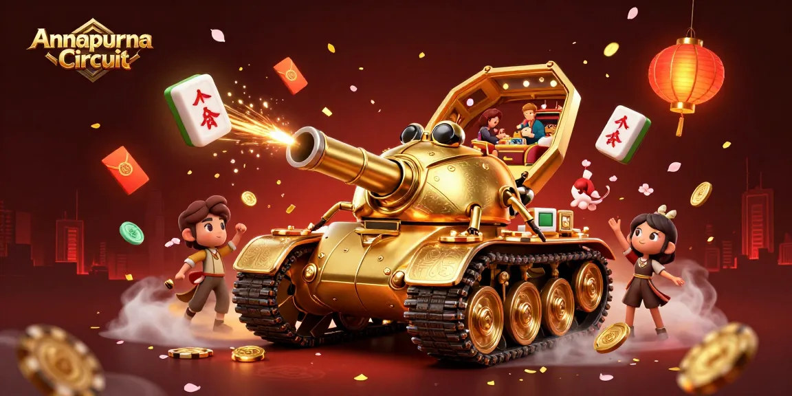 Annapurna Circuit opens up a mini casino adventure with golden beetle tank, stacked poker chips, and festive decor.