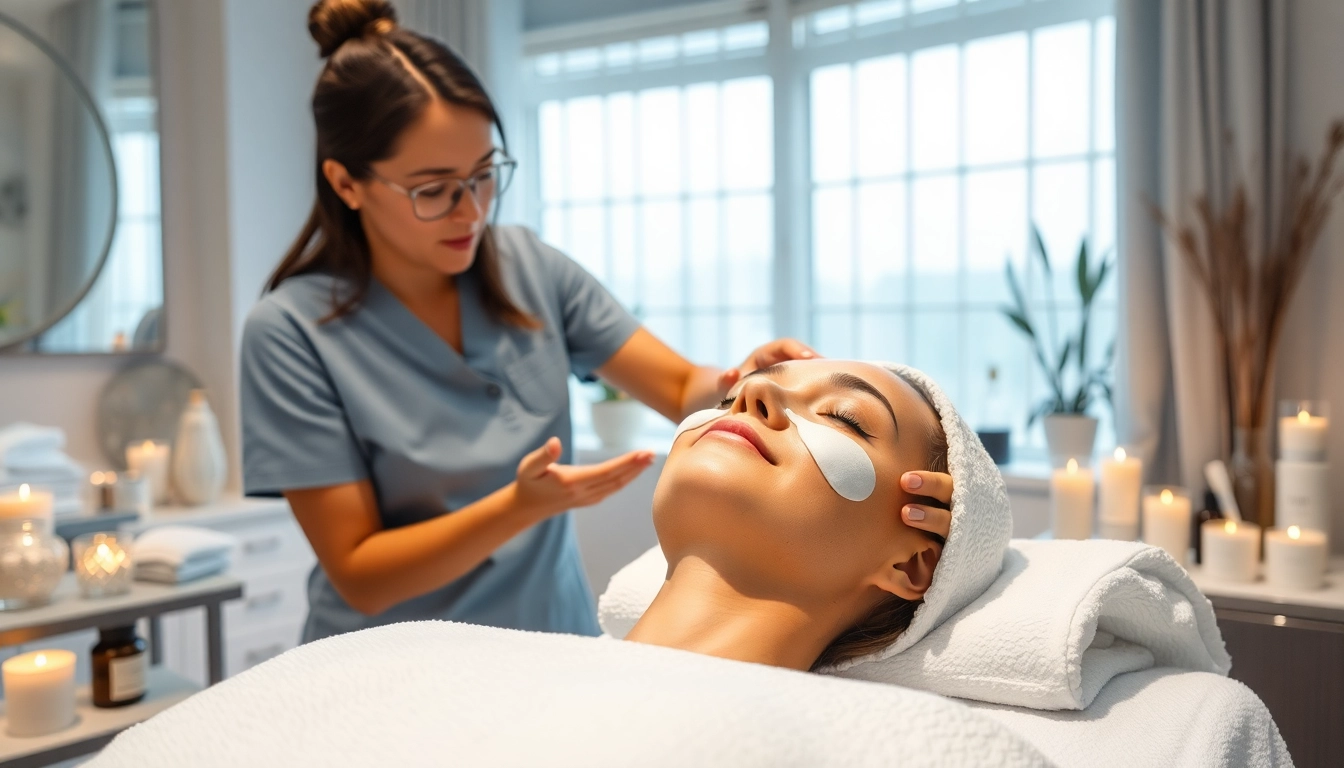 Experience a vajacial near me with professional skincare in a tranquil spa setting.