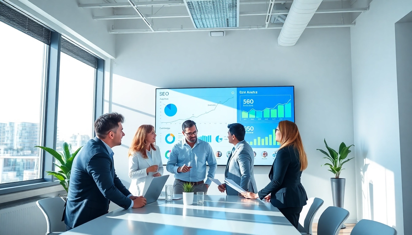 Boost your online presence with the expert SEO Agency Clearwater team collaborating on marketing strategies.