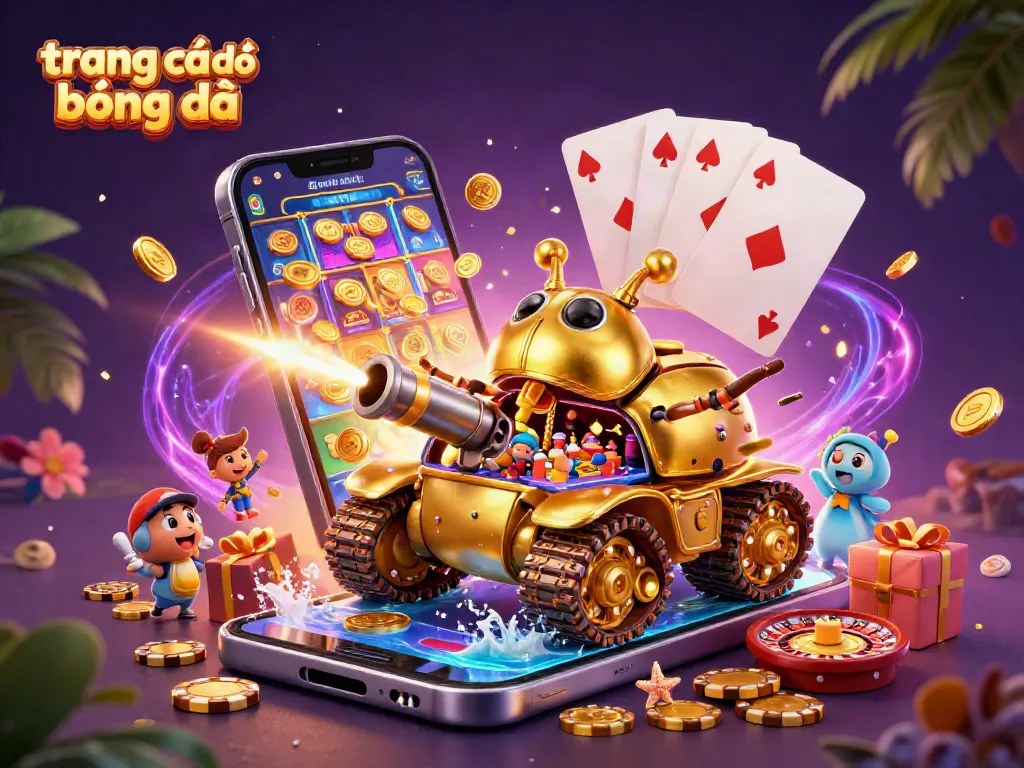 Trải nghiệm trang cá độ bóng đâ với hình ảnh minh họa casino 3D sống động cùng nhiều trò chơi thú vị.