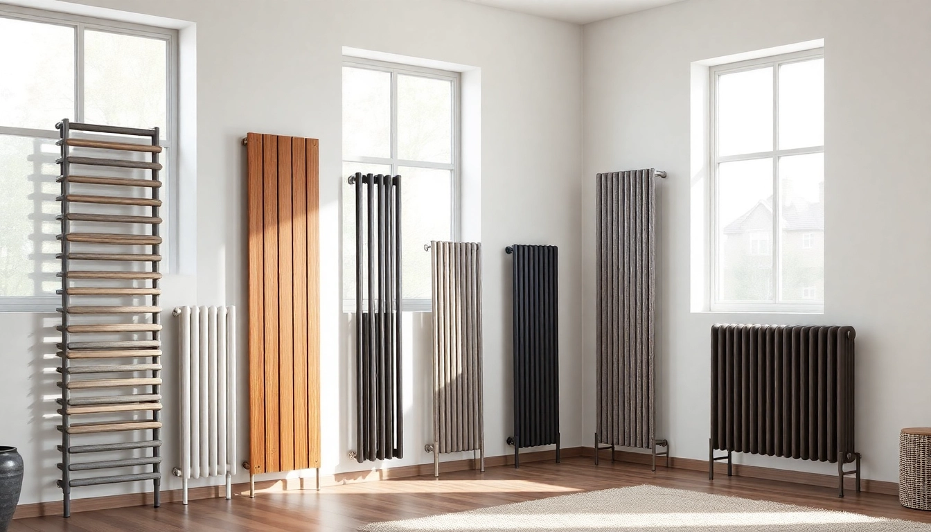 Heizkörper kaufen: Elegante Heizkörper in modernem Zuhause zeigen Designvielfalt.