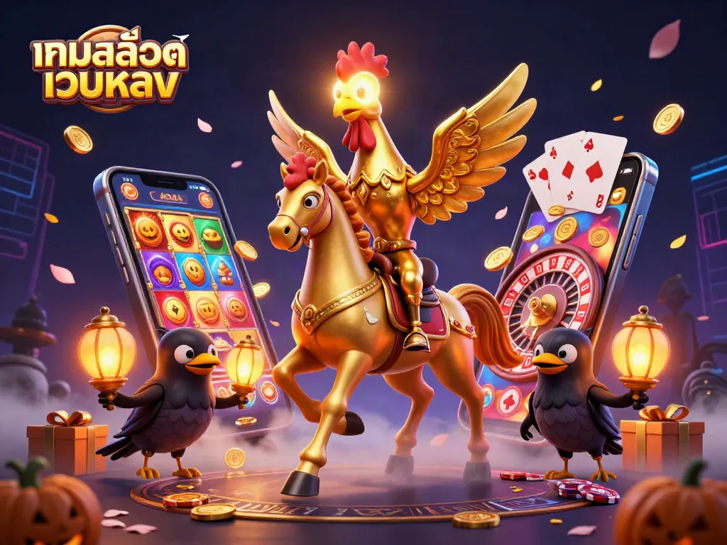 เล่นเกมสล็อตเว็บตรงกับตัวละครสุดน่ารักในคาสิโนสีรุ้ง