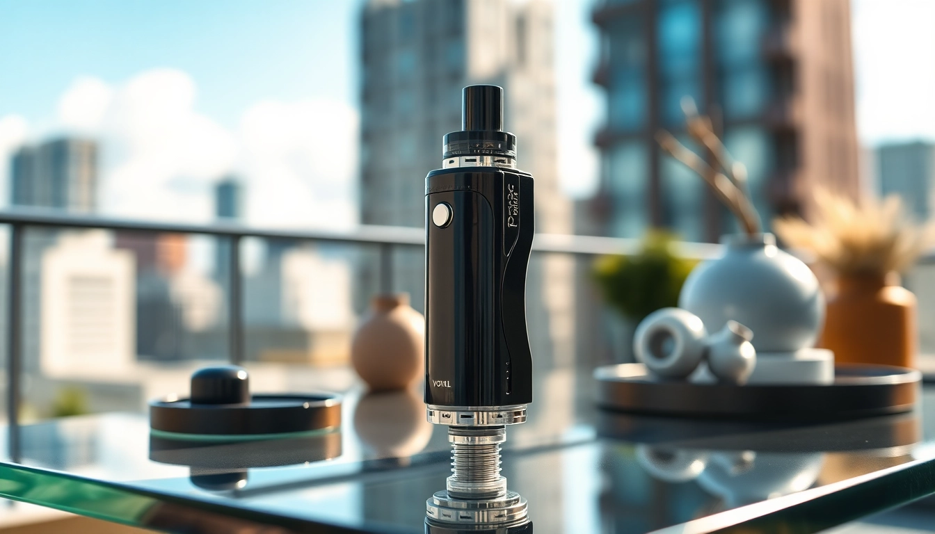 Vozol Vista Plug in stylish display with modern design und eleganten Details