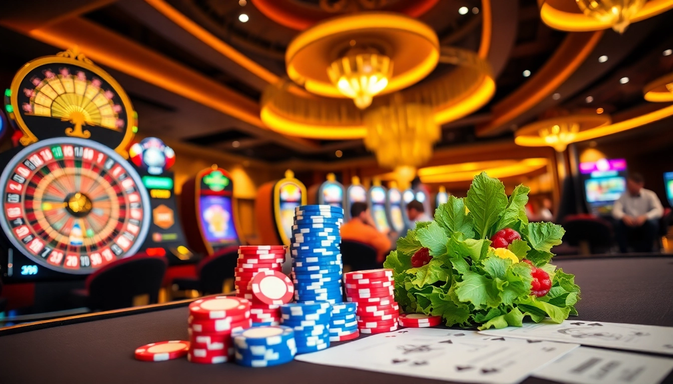Engaging view of players enjoying exciting games at Indibet Salad Casino.