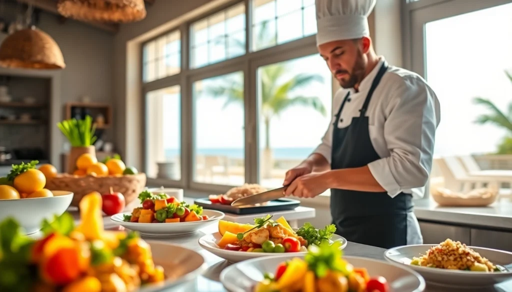 Savor exquisite flavors prepared by a Sint Maarten private chef in a luxurious setting.