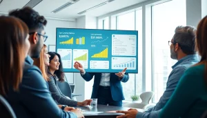 카드 한도 현금화를 설명하는 금융 전문가와 듣고 있는 고객들