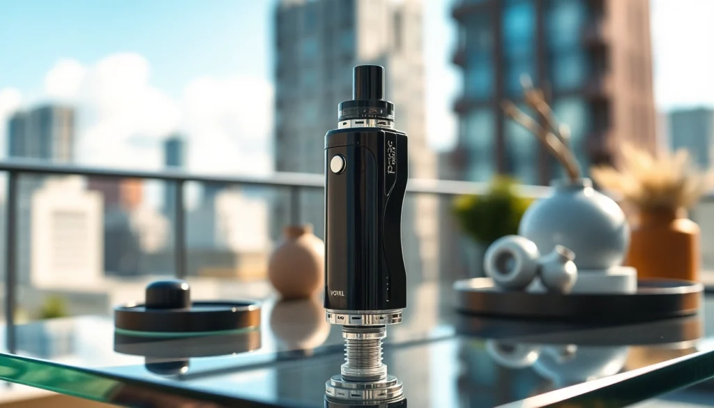 Vozol Vista Plug in stylish display with modern design und eleganten Details