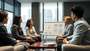 카드깡의 법적 측면을 논의하는 전문가 그룹의 장면