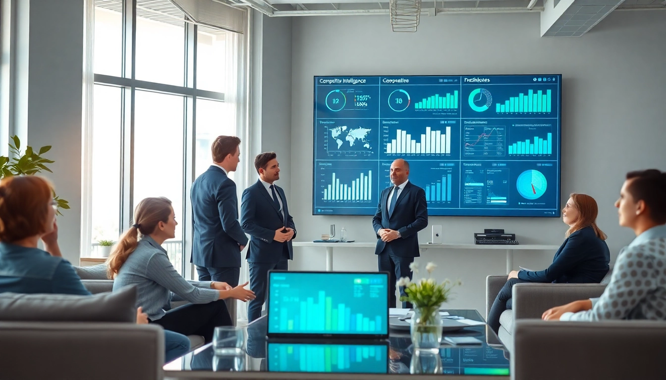 Enhancing competitive intelligence strategies through collaborative team data analysis.