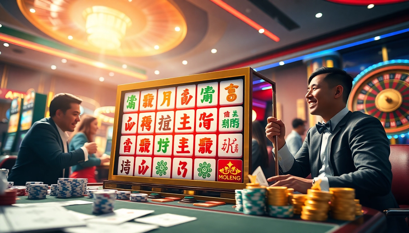 Spin the slots in an exciting Mahjong-themed demo, featuring vibrant tiles and immersive gameplay.