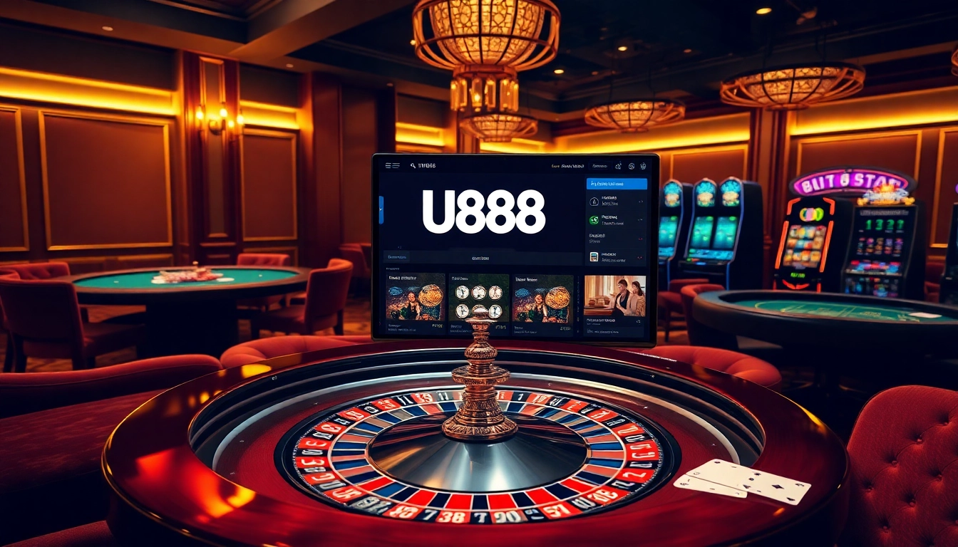 Experience U888 gaming excitement with vibrant roulette tables and live dealers.