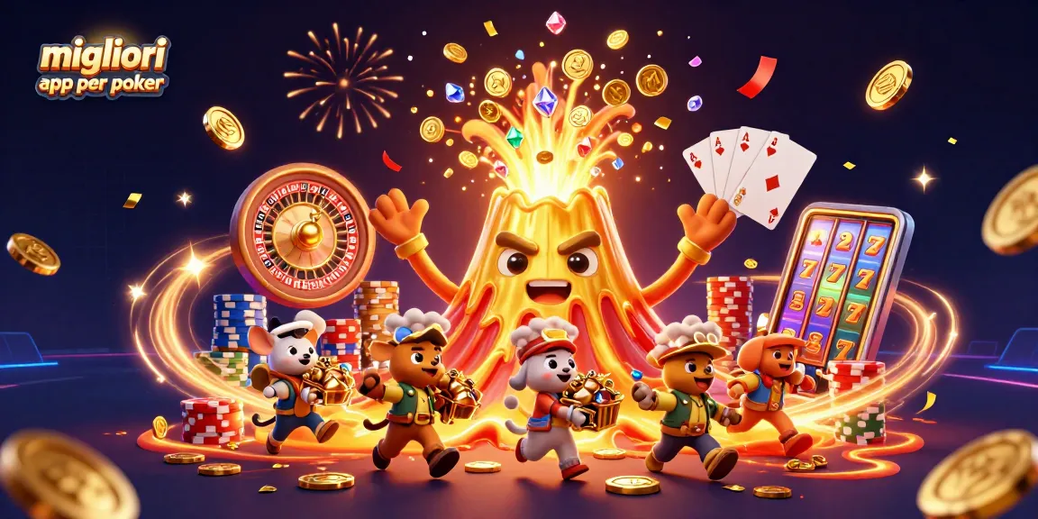 Le migliori app per poker offrono emozioni avvincenti, con vincite in denaro e sfide entusiasmanti.