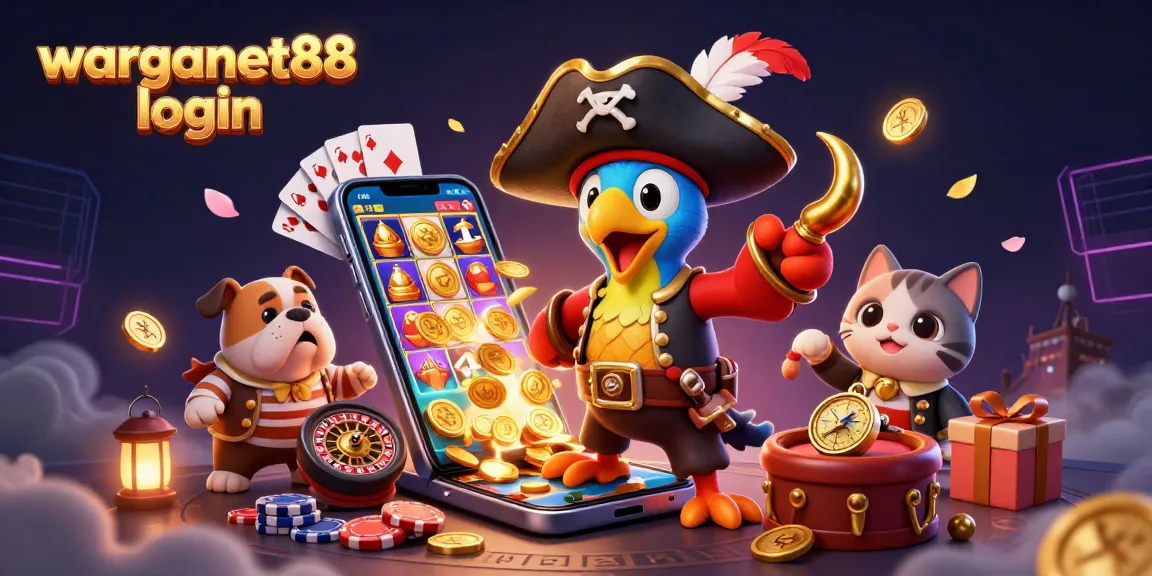 Experience seamless warganet88 login with vibrant gameplay elements in this engaging scene.