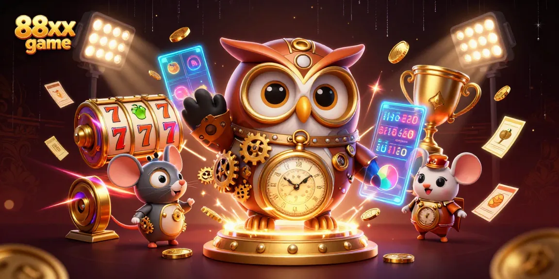Experience the thrill of the 88xx game with vibrant 3D casino elements and dynamic visual energy